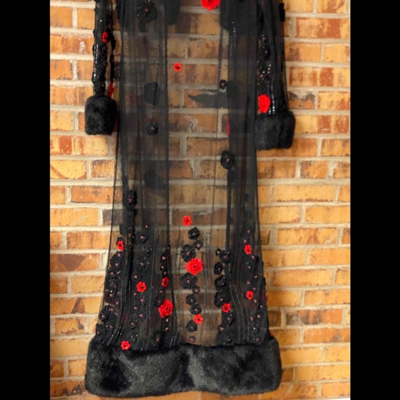 NWOT Sue Wong - Vintage Evening Cover -Up Duster - Picture 12 of 15